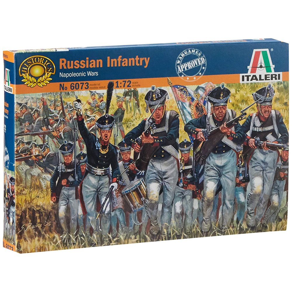 ITALERI 1/72 RUSSIAN INFANTRY - NAPOLEONIC WARS