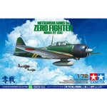 TAMIYA 1/72 MITSUBISHI A6M3/3A ZERO FIGHTER MODEL 22 (ZEKE)