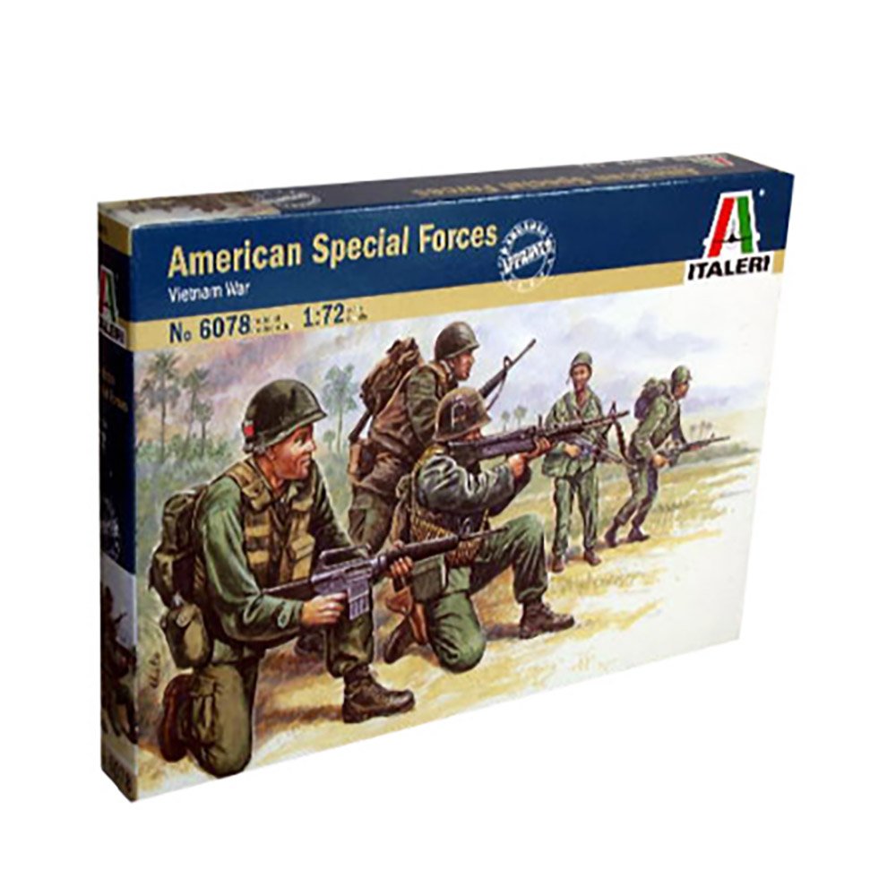 ITALERI 1/72 AMERICAN SPECIAL  FORCES - VIETNAM WAR
