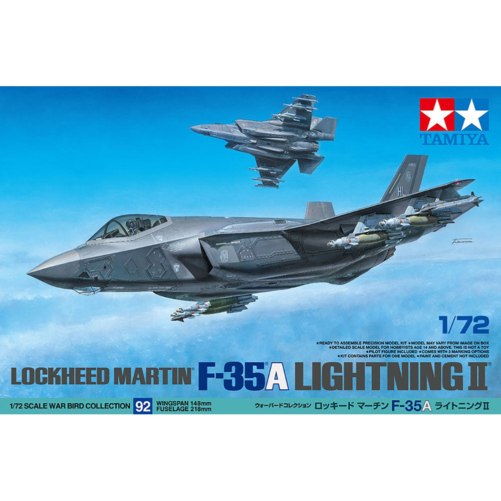TAMIYA 1/72 LOCKHEED MARTIN F-35A LIGHTNING II