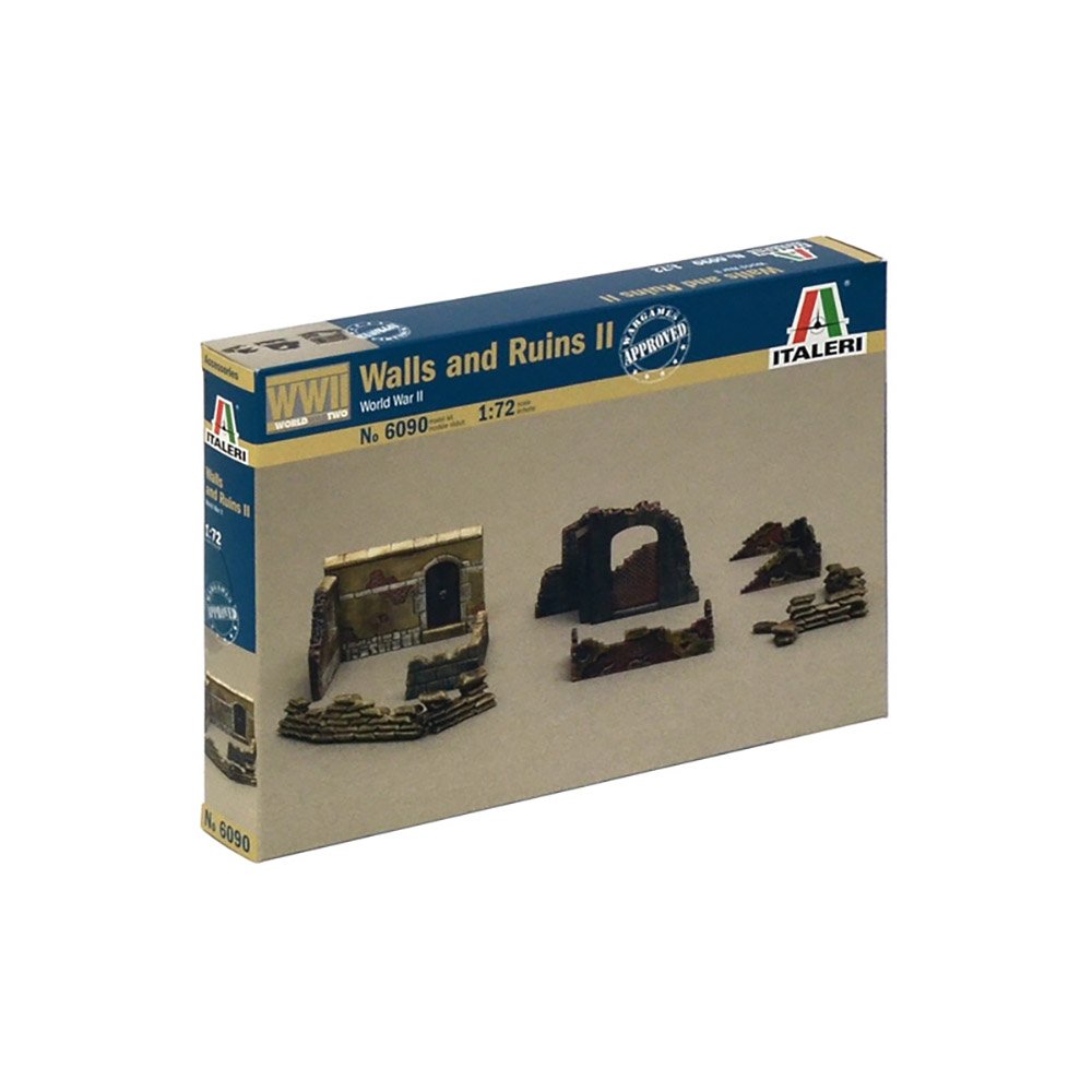 ITALERI 1/72 WWII WALLS AND RUINS