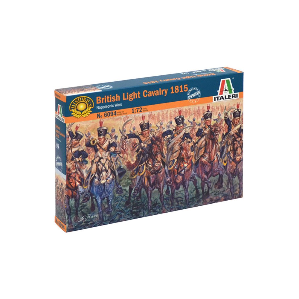 ITALERI 1/72 BRITISH LIGHT CAVALRY 1815 - NAPOLEONIC WARS