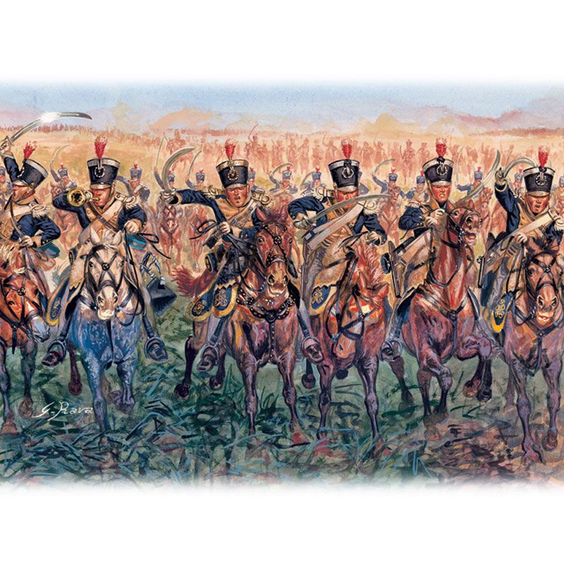 ITALERI 1/72 BRITISH LIGHT CAVALRY 1815 - NAPOLEONIC WARS