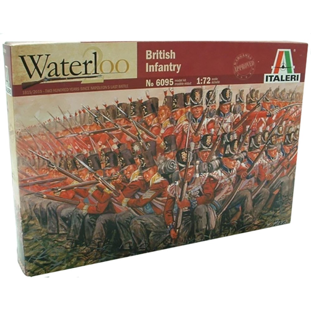 ITALERI 1/72 BRITISH INFANTRY 1815  - NAPOLEONIC WARS