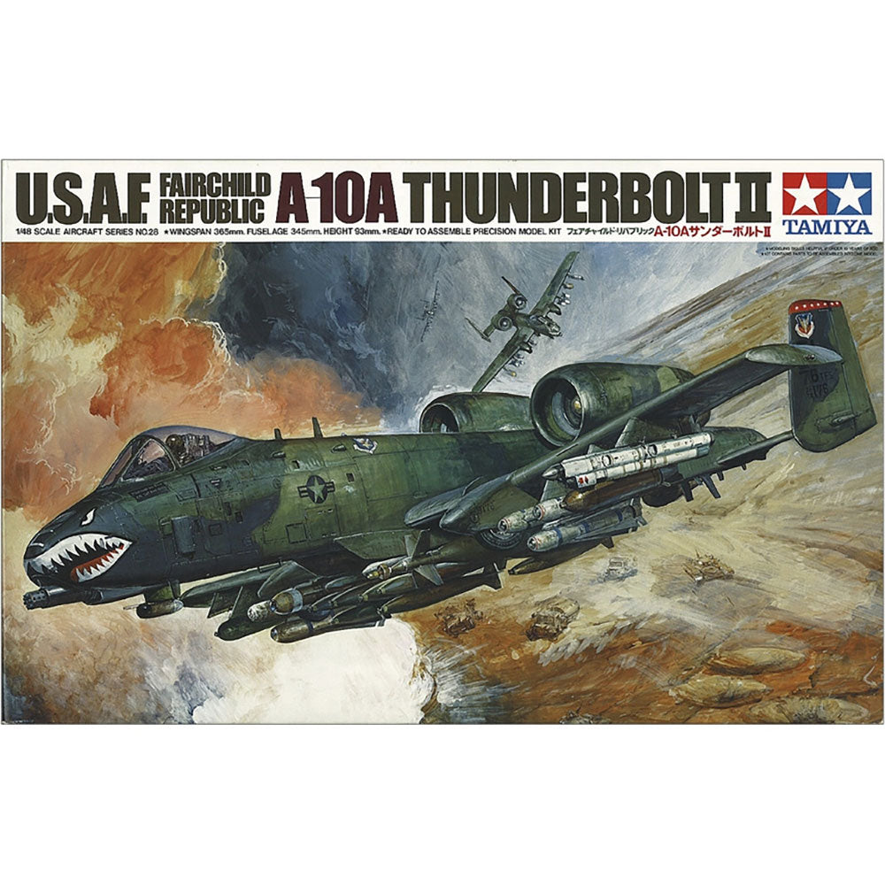TAMIYA 1/48 U.S.A.F. FAIRCHILD REPUBLIC A-10A THUNDERBOLT II