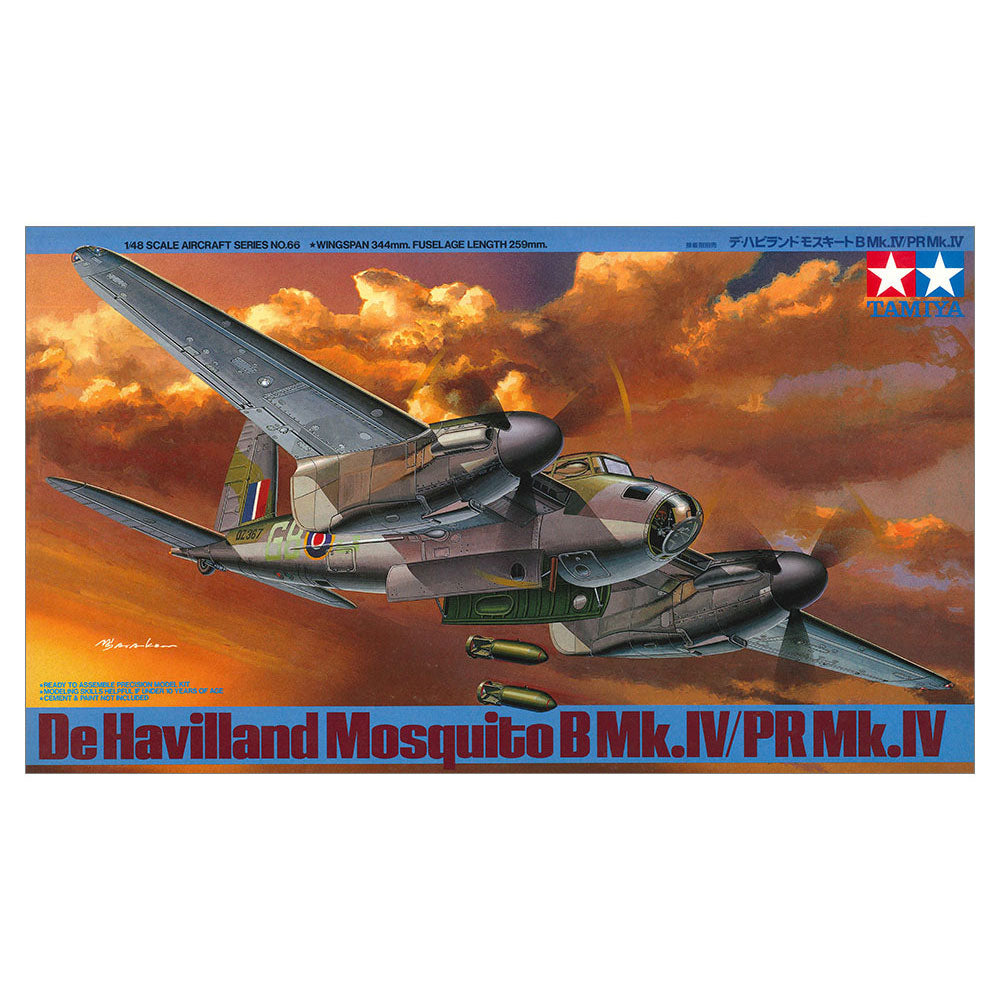 TAMIYA 1/48 DE HAVILLAND MOSQUITO B MK.IV/PR MK.IV