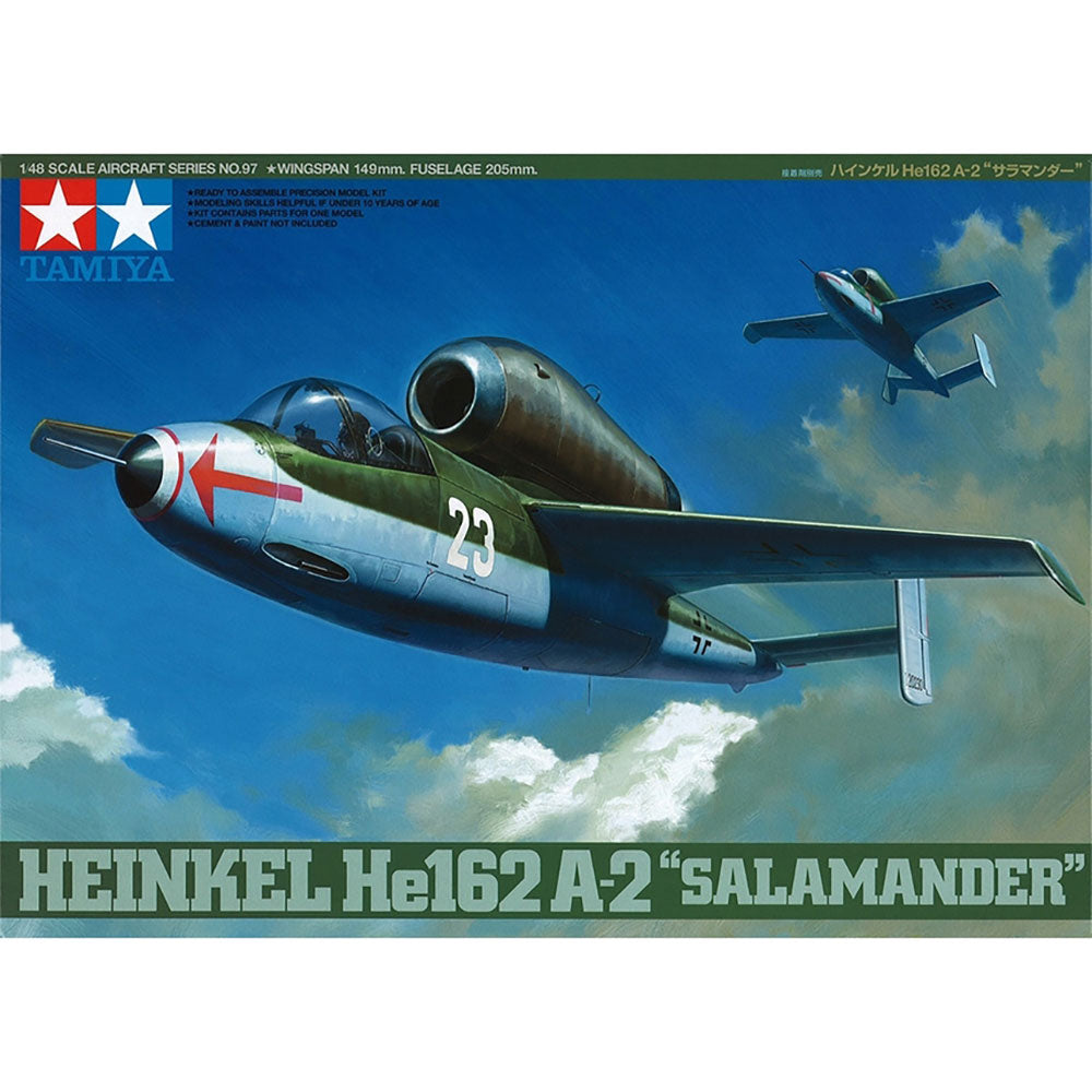 TAMIYA 1/48 HEINKEL HE162 A-2 'SALAMANDER"