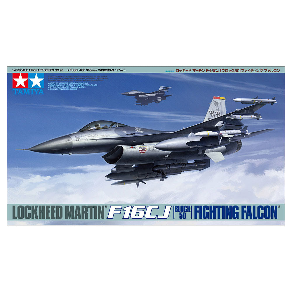 TAMIYA 1/48 LOCKHEED MARTIN F-16CJ (BLOCK 50) FIGHTING FALCON