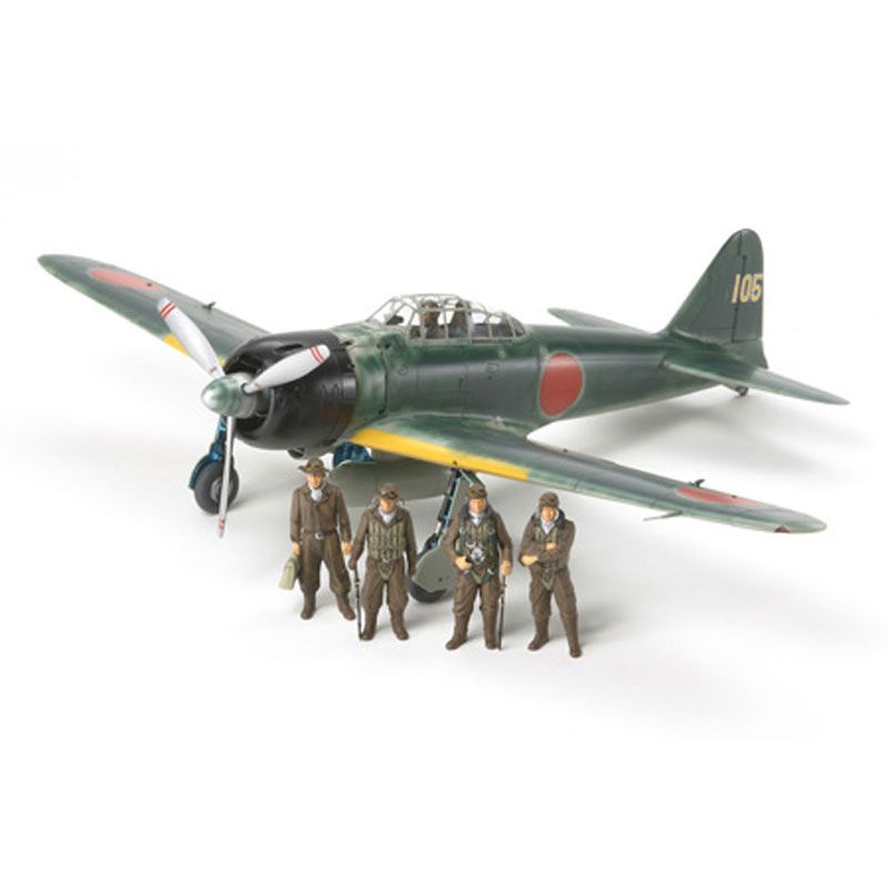 TAMIYA 1/48 MITSUBISHI A6M3/3A ZERO FIGHTER (ZEKE)