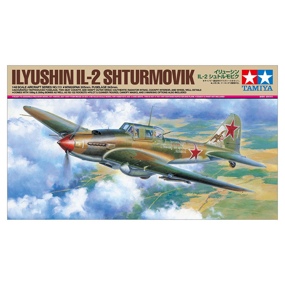 TAMIYA 1/48 ILYUSHIN IL-2 SHTURMOVIK