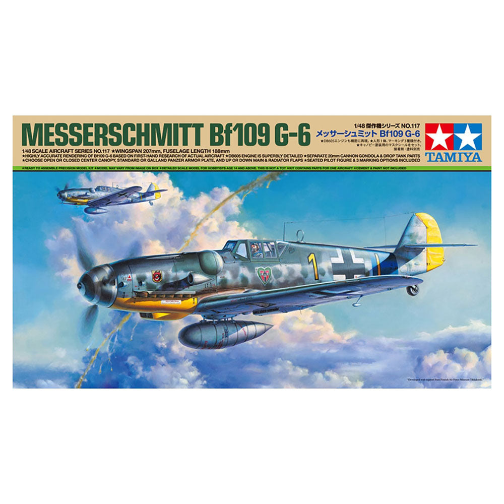 TAMIYA 1/48 MESSERSCHMITT BF109 G-6