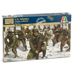 ITALERI 1/72 WWII U.S. INFANTRY W/WINTER UNIFORM