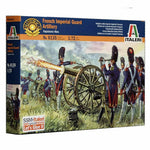 ITALERI 1/72 FRENCH IMPERIAL GUARD ARTILLERY - NAPOLEONIC WARS