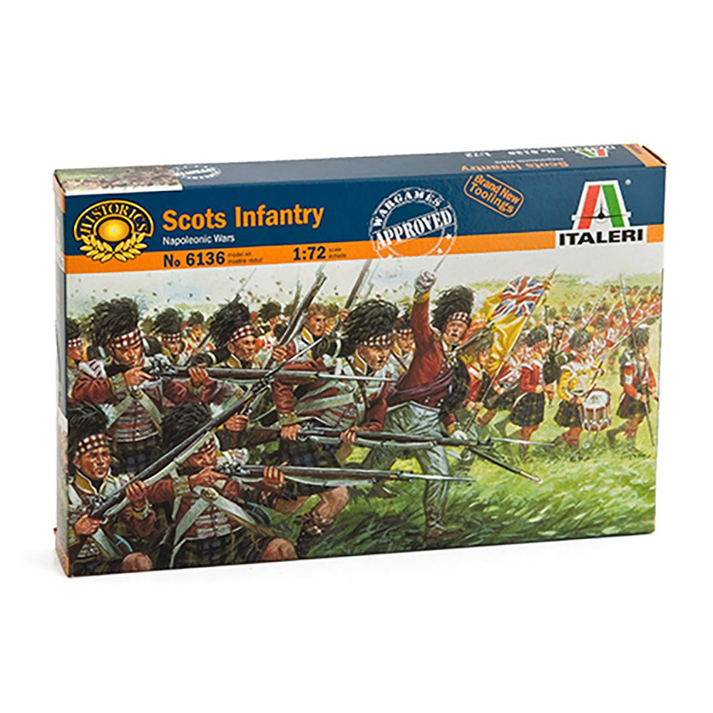 ITALERI 1/72 SCOTTISH INFANTRY - NAPOLEONIC WARS