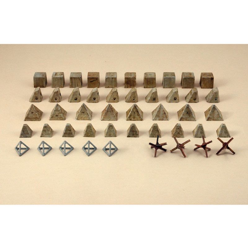 ITALERI 1/72 ANTI TANK OBSTACLES