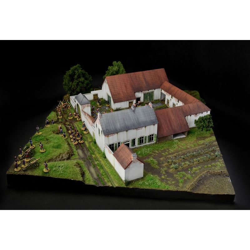 ITALERI 1/72 LA HAYE SAINTE WATERLOO 1815 BATTLE SET