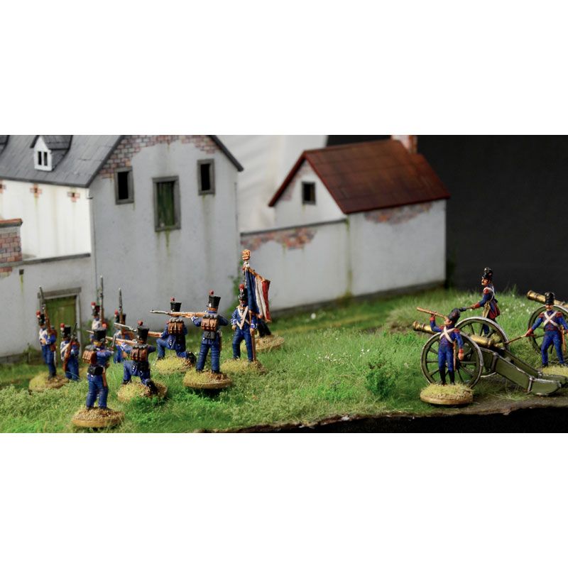 ITALERI 1/72 LA HAYE SAINTE WATERLOO 1815 BATTLE SET