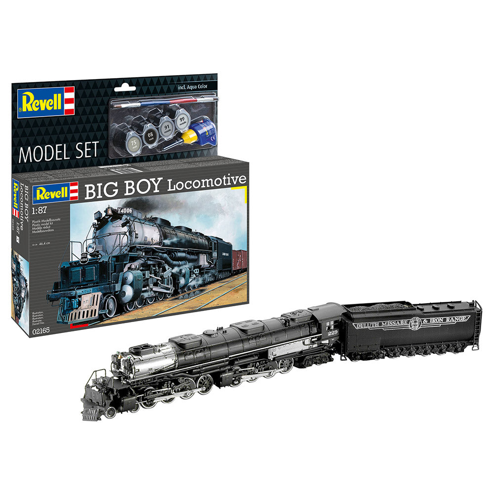 REVELL 1/87 MODEL SET BIG BOY LOCOMOTIVE