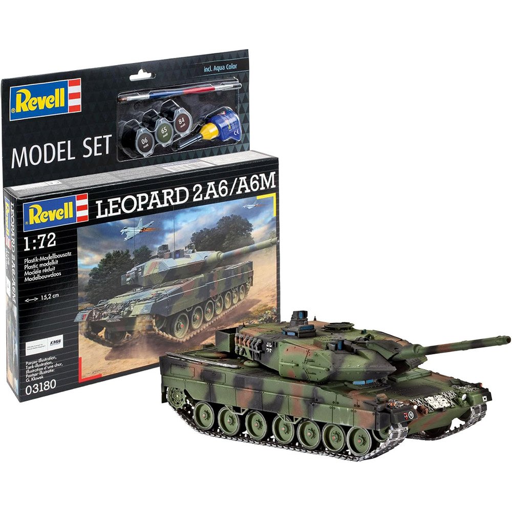REVELL 1/72 MODEL SET LEOPARD 2A6/A6M