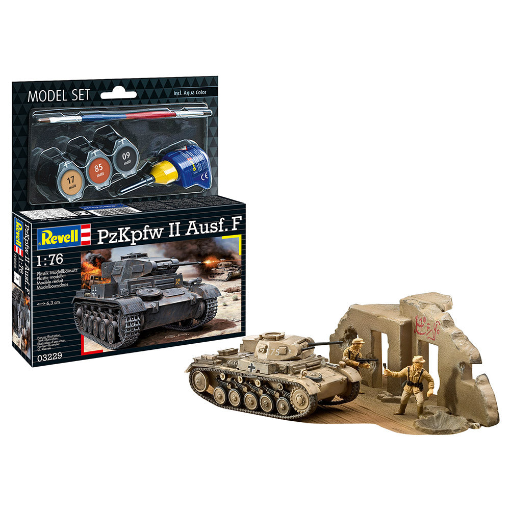 REVELL 1/76 MODEL SET PZKPFW II AUSF. F