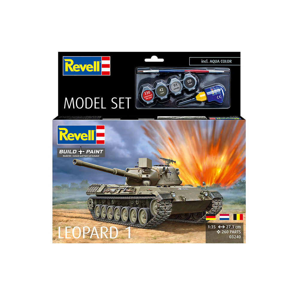 REVELL 1/35 MODEL SET LEOPARD 1