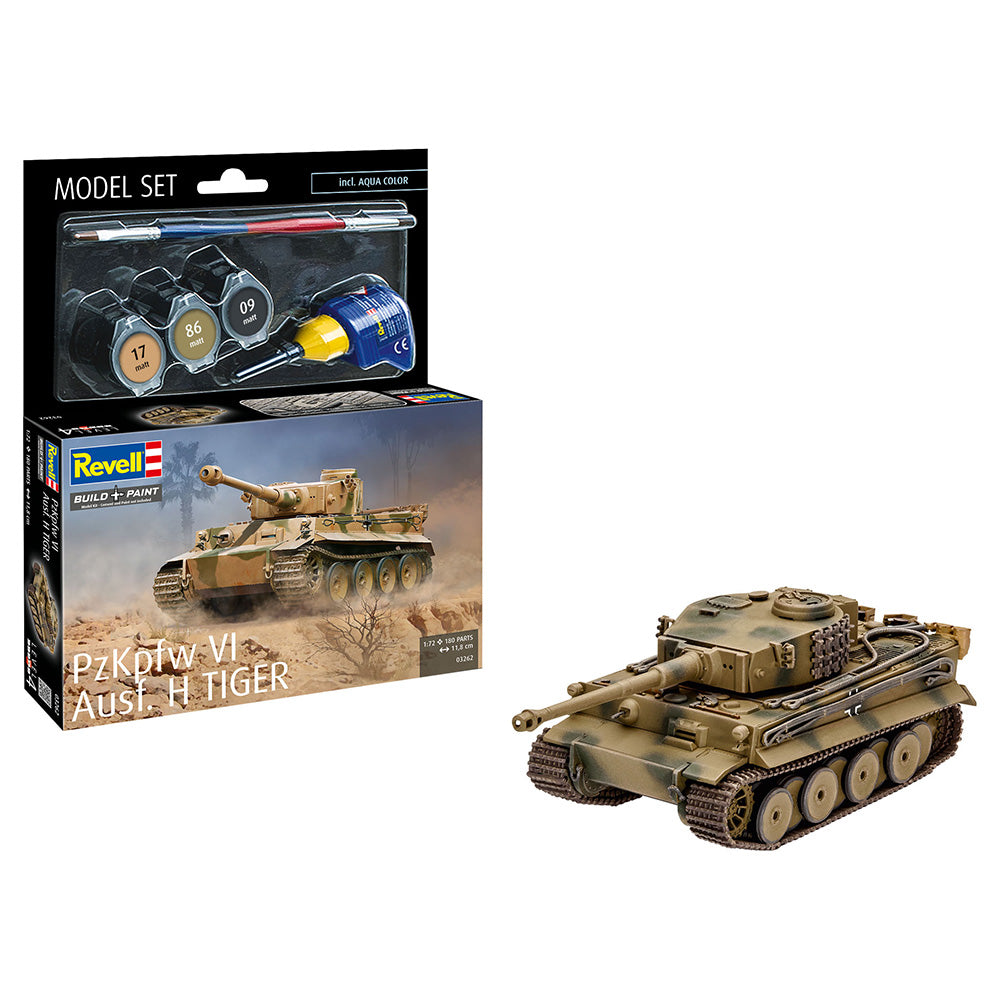 REVELL 1/72 MODEL SET PZKPFW VI AUSF. H TIGER
