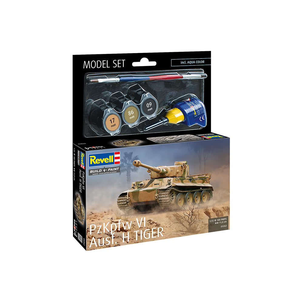 REVELL 1/72 MODEL SET PZKPFW VI AUSF. H TIGER