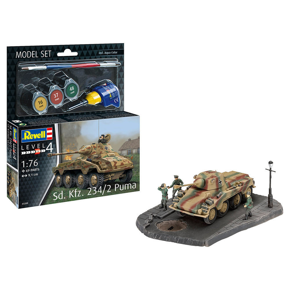 REVELL 1/76 MODEL SET SD.KFZ. 234/2 PUMA