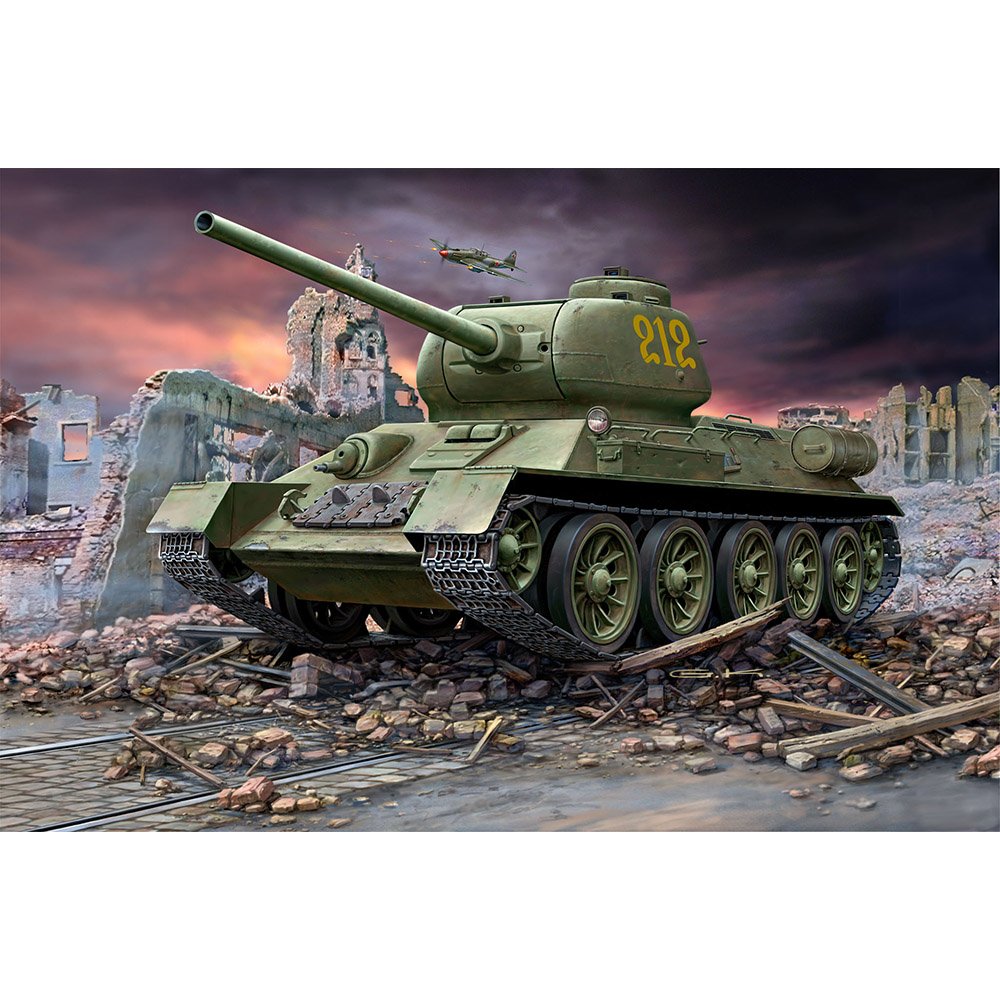 REVELL 1/72 MODEL SET T-34/85