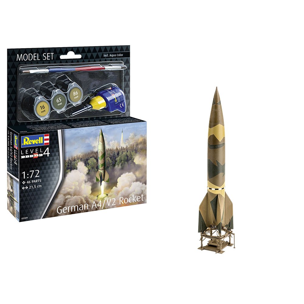 REVELL 1/72 MODEL SET GERMAN A4/V2 ROCKET