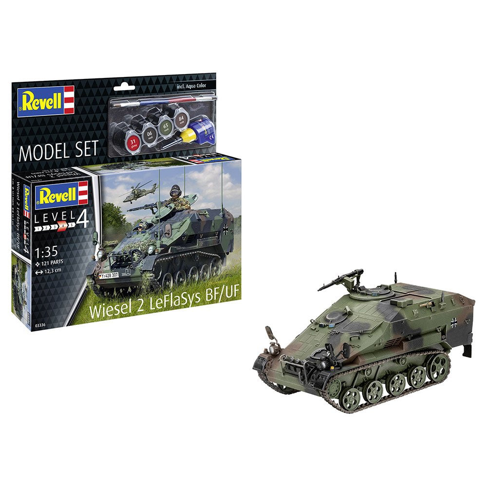 REVELL 1/35 MODEL SET WIESEL 2 LEFLASYS BF/UF