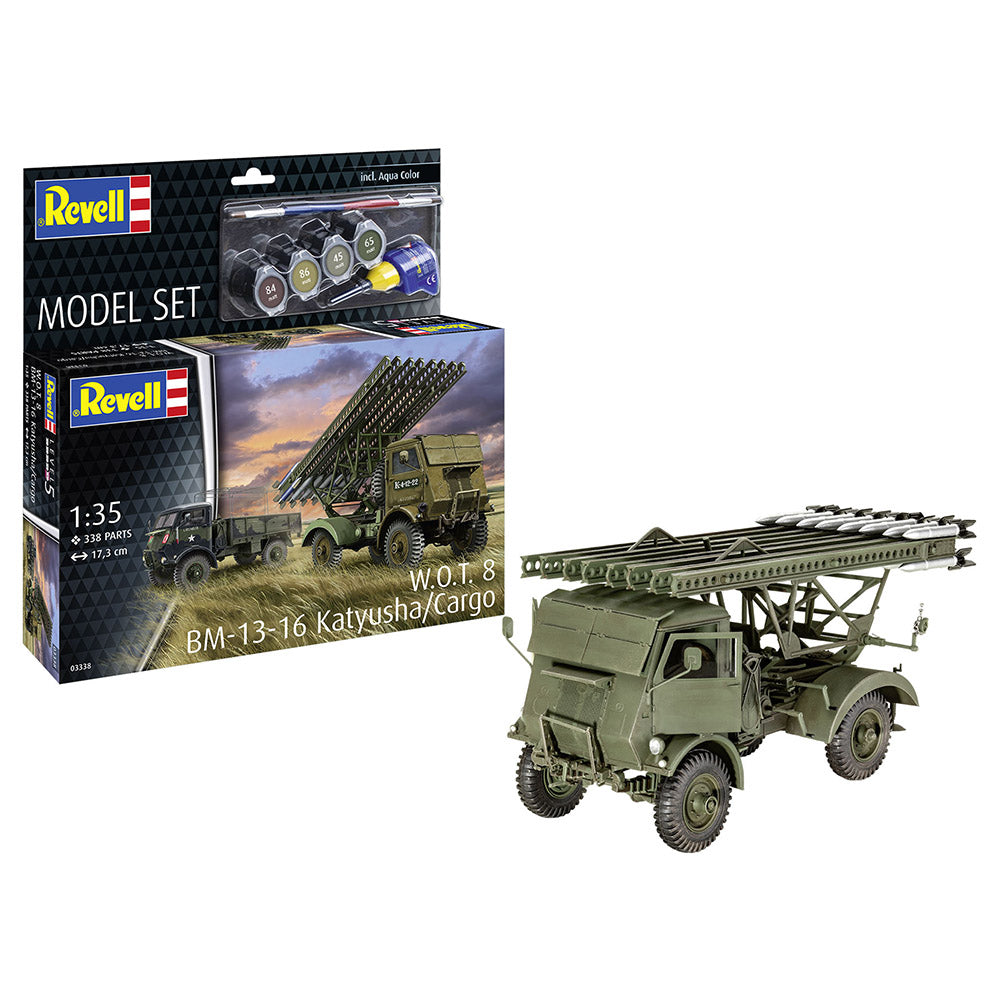 REVELL 1/35 MODEL SET W.O.T. 8 BM-13-16 KATYUSHA/CARGO