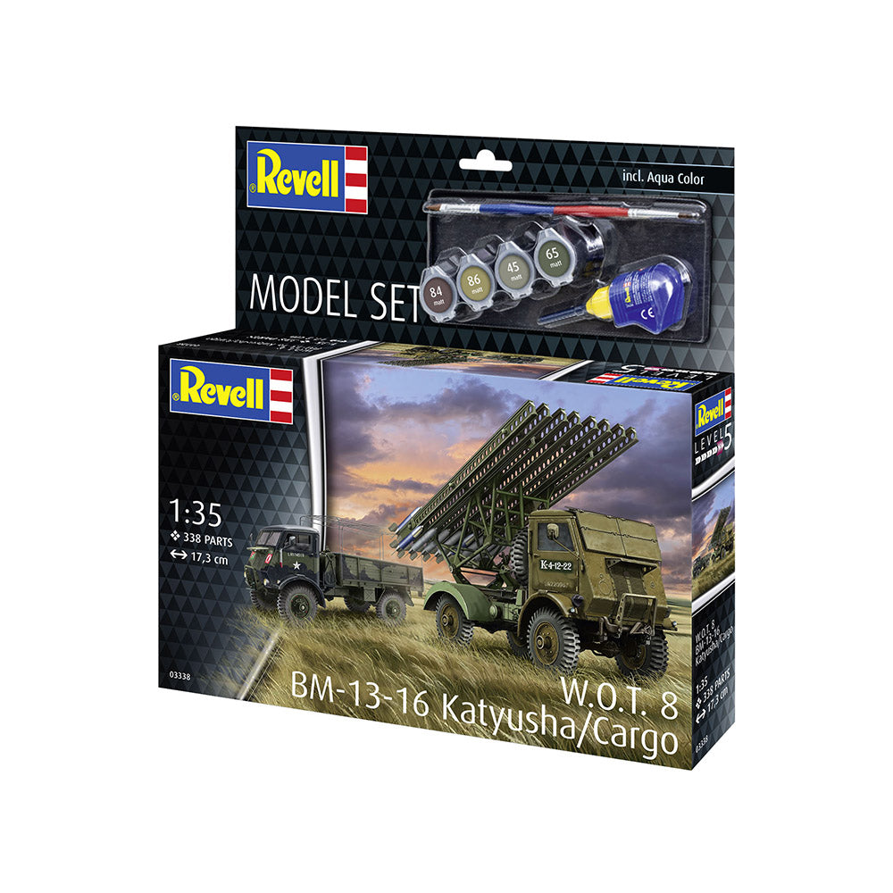 REVELL 1/35 MODEL SET W.O.T. 8 BM-13-16 KATYUSHA/CARGO