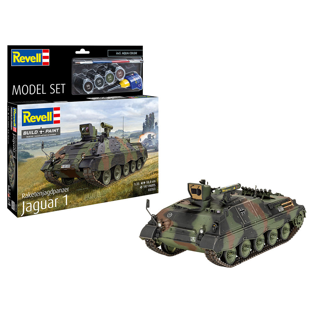 REVELL 1/35 MODEL SET RAKETENJAGDPANZER JAGUAR 1
