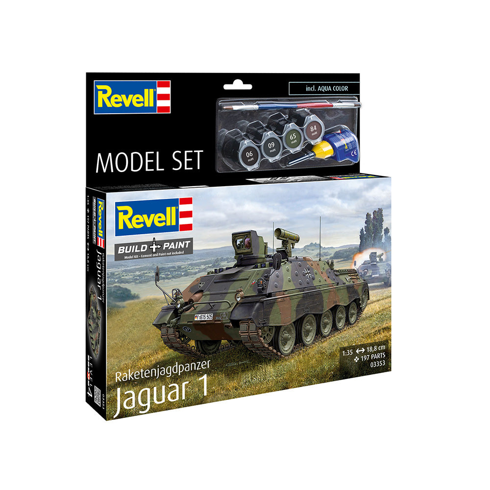 REVELL 1/35 MODEL SET RAKETENJAGDPANZER JAGUAR 1