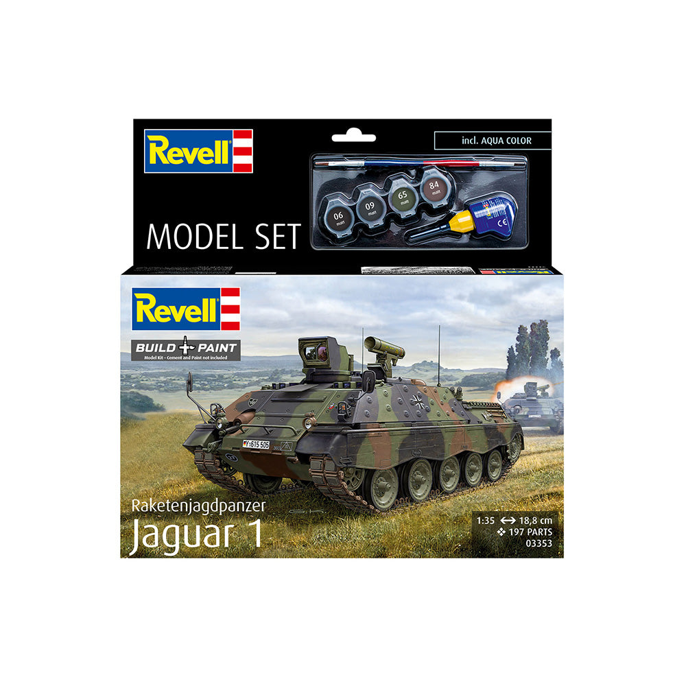 REVELL 1/35 MODEL SET RAKETENJAGDPANZER JAGUAR 1