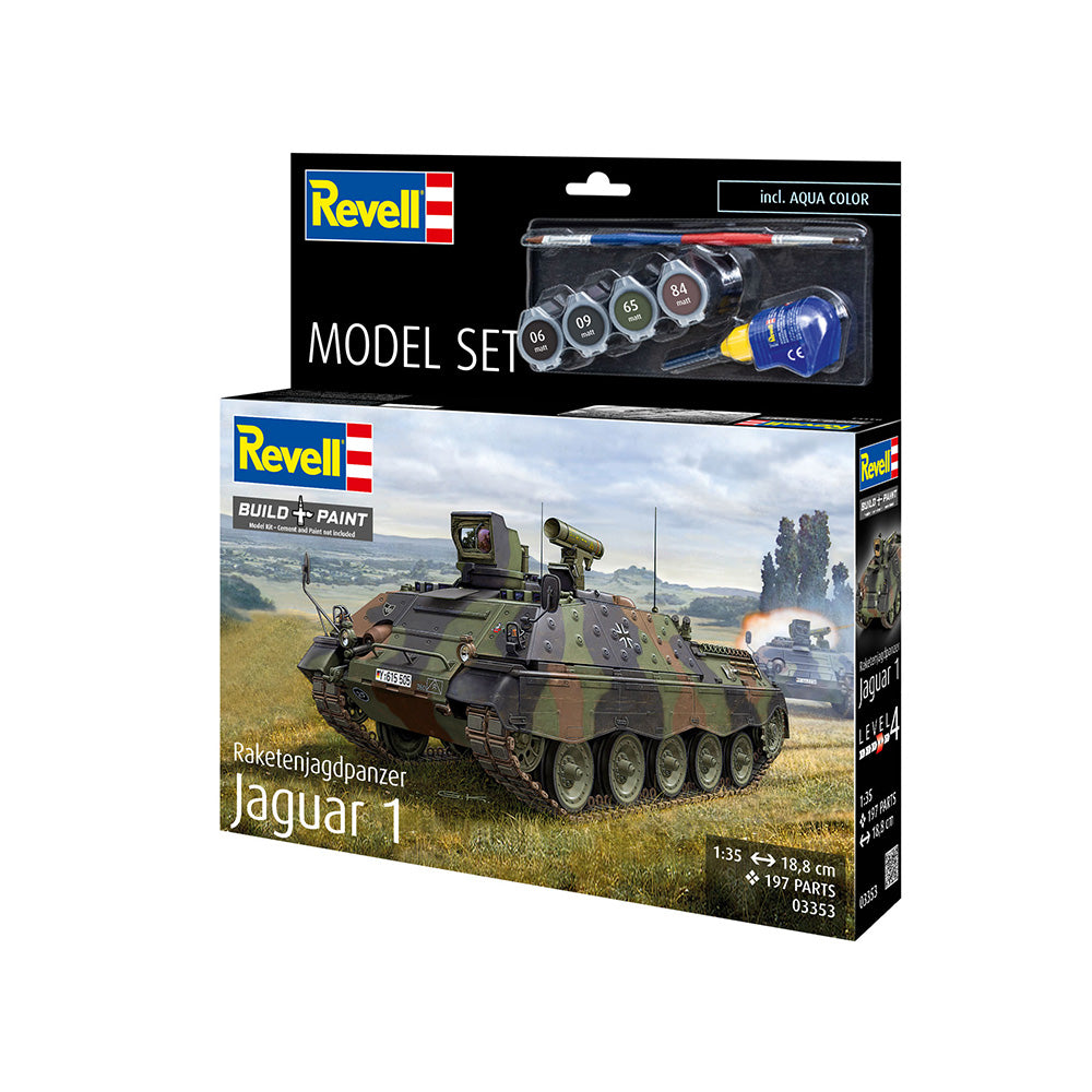 REVELL 1/35 MODEL SET RAKETENJAGDPANZER JAGUAR 1