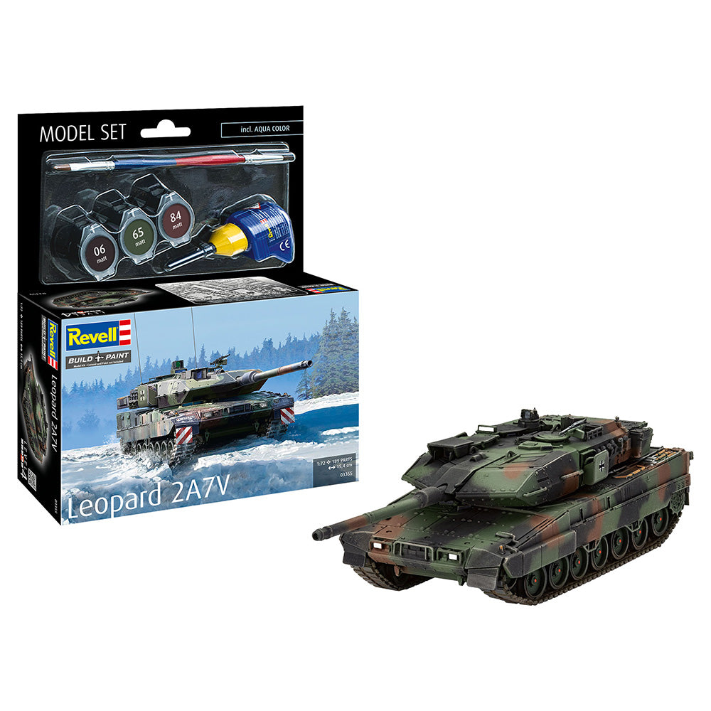 REVELL 1/72 MODEL SET LEOPARD 2A7V