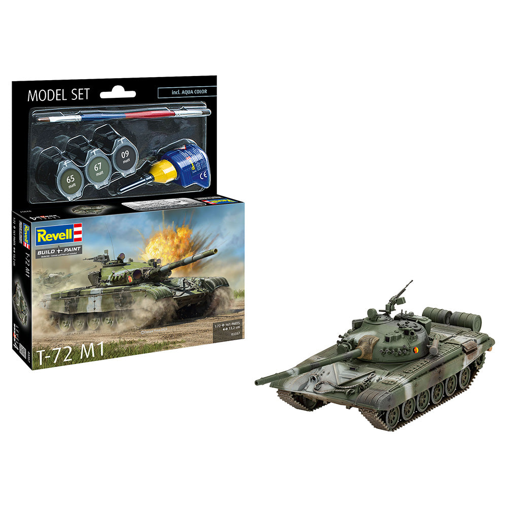 REVELL 1/72 MODEL SET T-72 M1