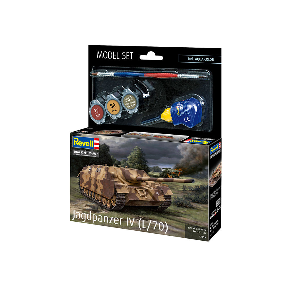 REVELL 1/76 MODEL SET JAGDPANZER IV (L/70)
