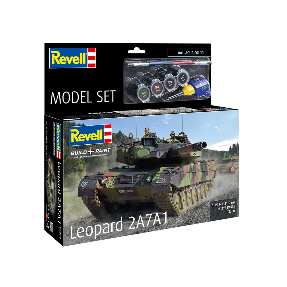 REVELL 1/35 MODEL SET LEOPARD 2A7A1