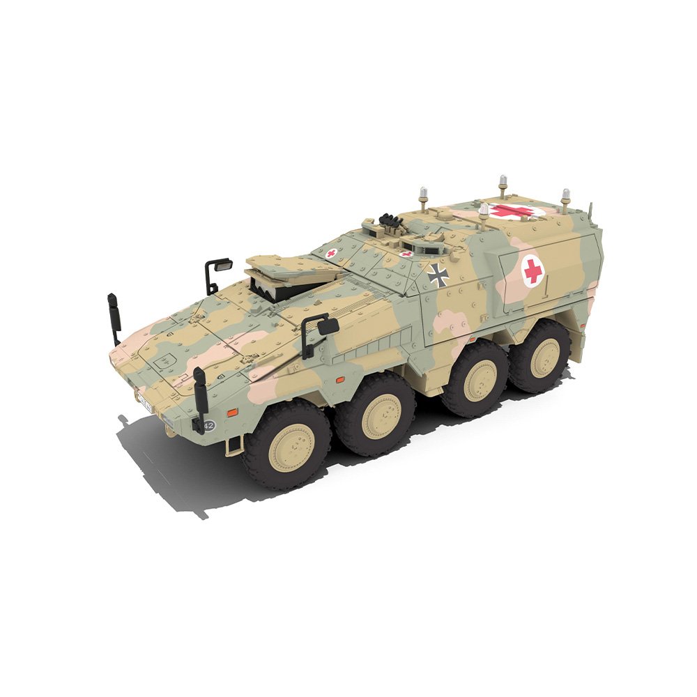 REVELL 1/72 MODEL SET GTK BOXER SGSANKFZ