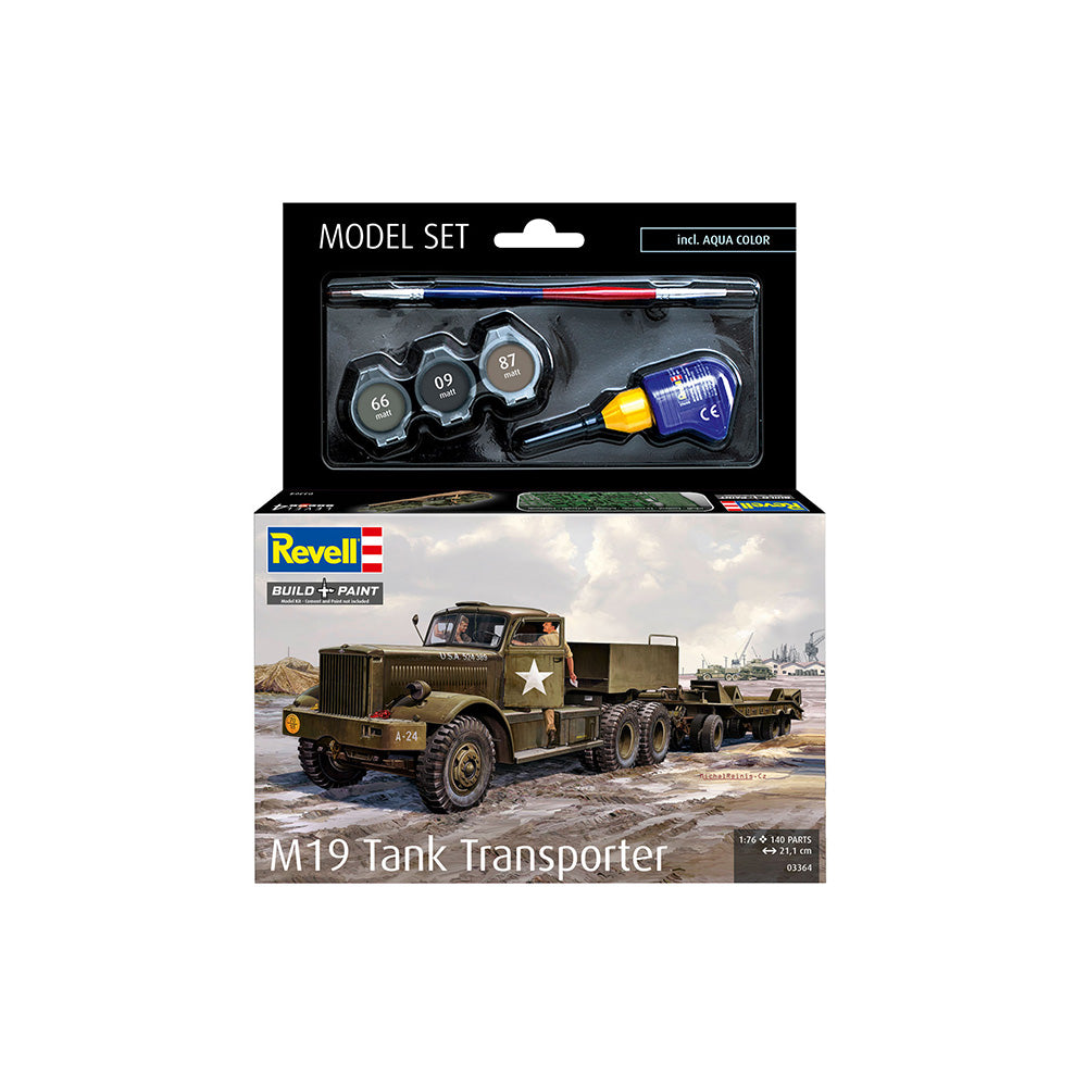 REVELL 1/76 MODEL SET M19 TANK TRANSPORTER
