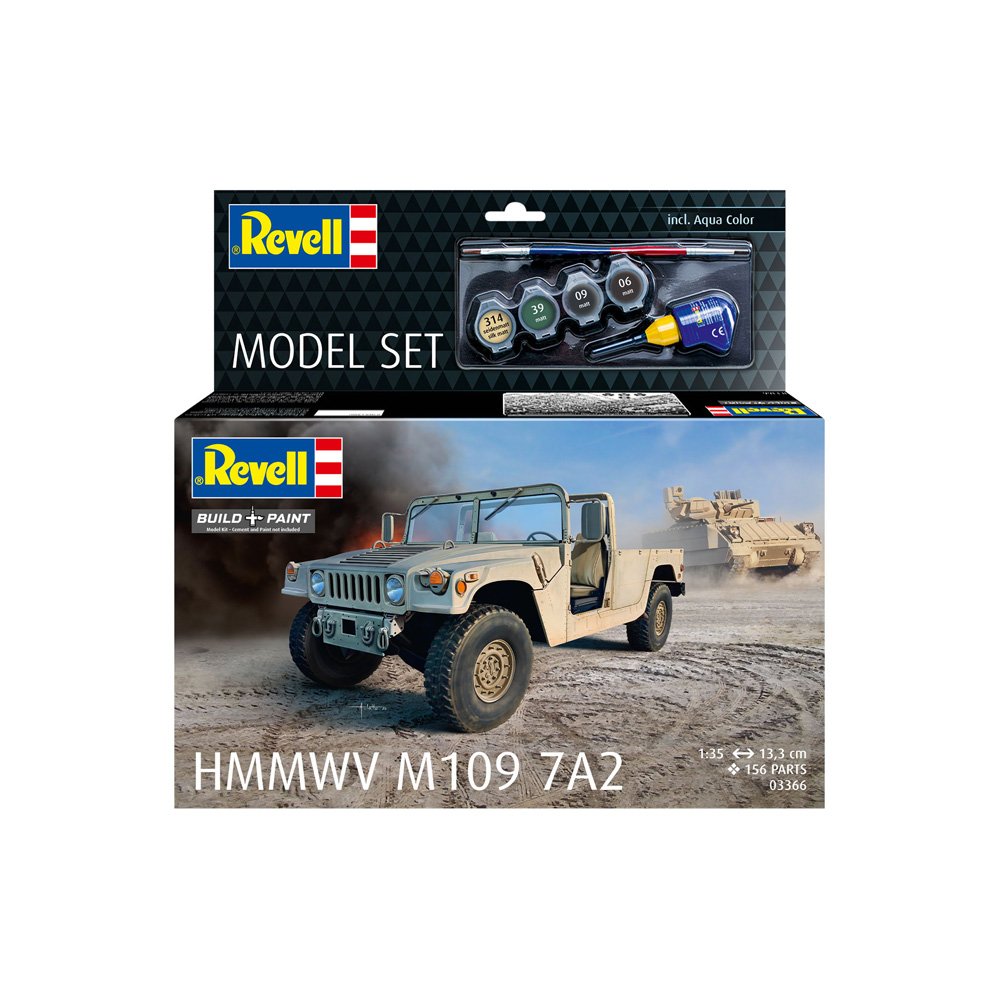 REVELL 1/35 MODEL SET HMMWV M1097A2