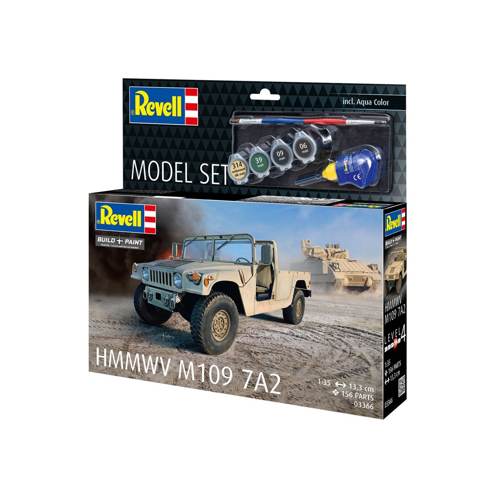 REVELL 1/35 MODEL SET HMMWV M1097A2