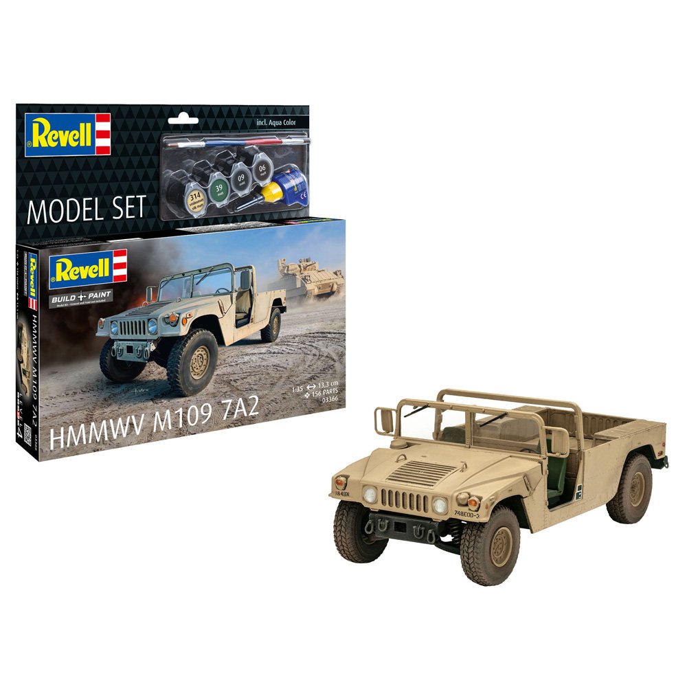 REVELL 1/35 MODEL SET HMMWV M1097A2