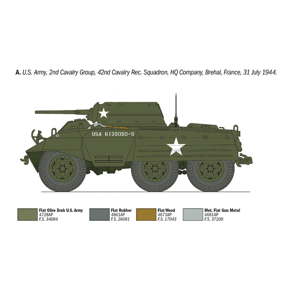 ITALERI 1/35 M8 GREYHOUND