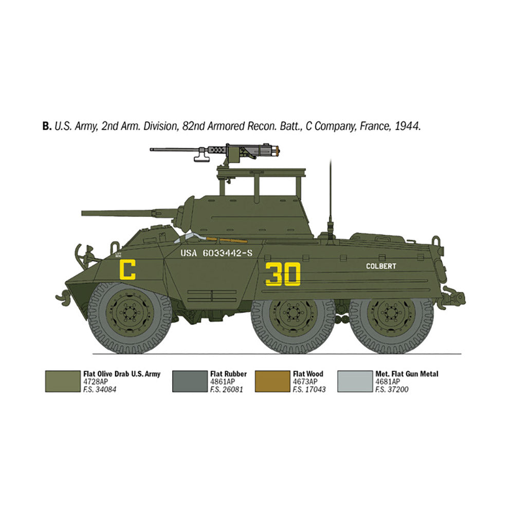 ITALERI 1/35 M8 GREYHOUND