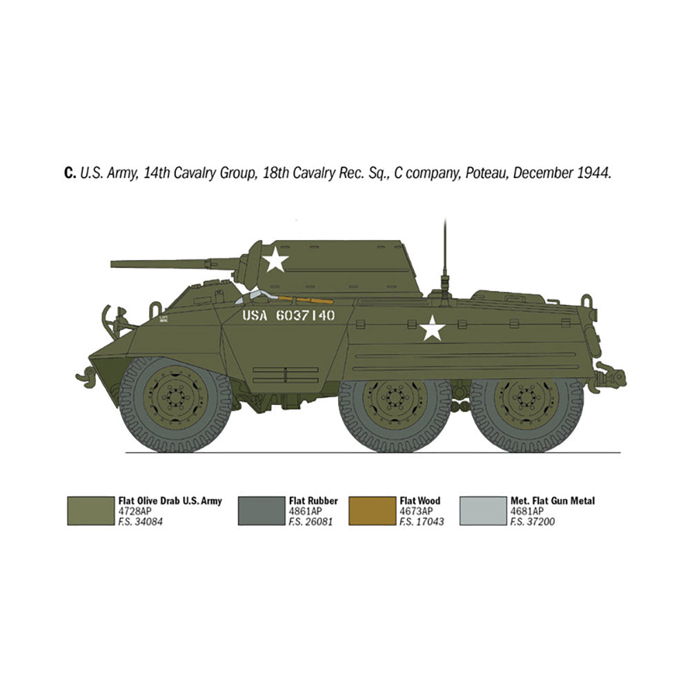 ITALERI 1/35 M8 GREYHOUND