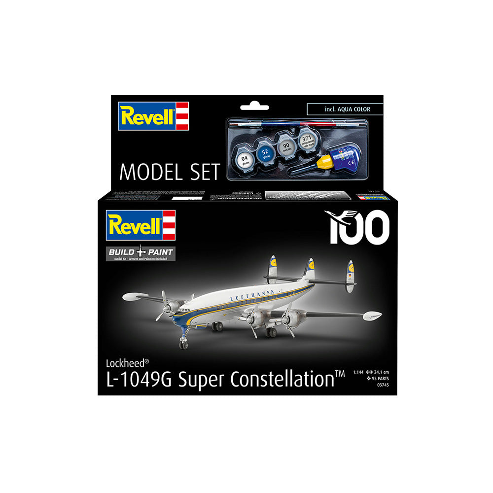 REVELL 1/144 MODEL SET LOCKHEED L.1049G SUPER CONSTELLATION LUF